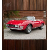 Металлическая табличка Fiat Dino Spider